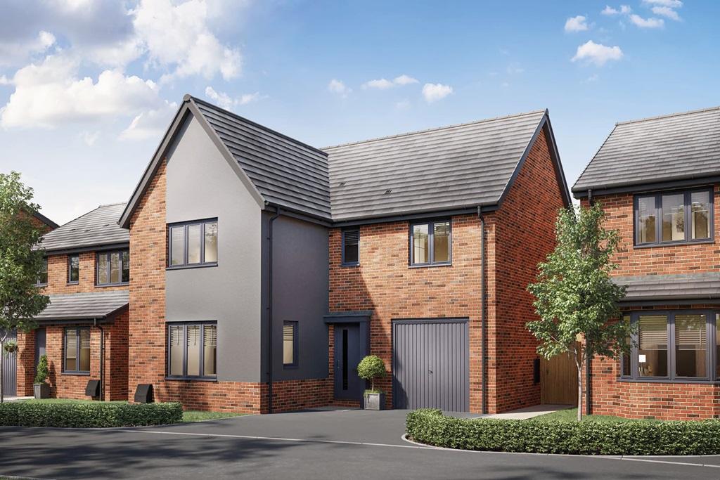 The Evesham, a 4 bedroom detached family home
