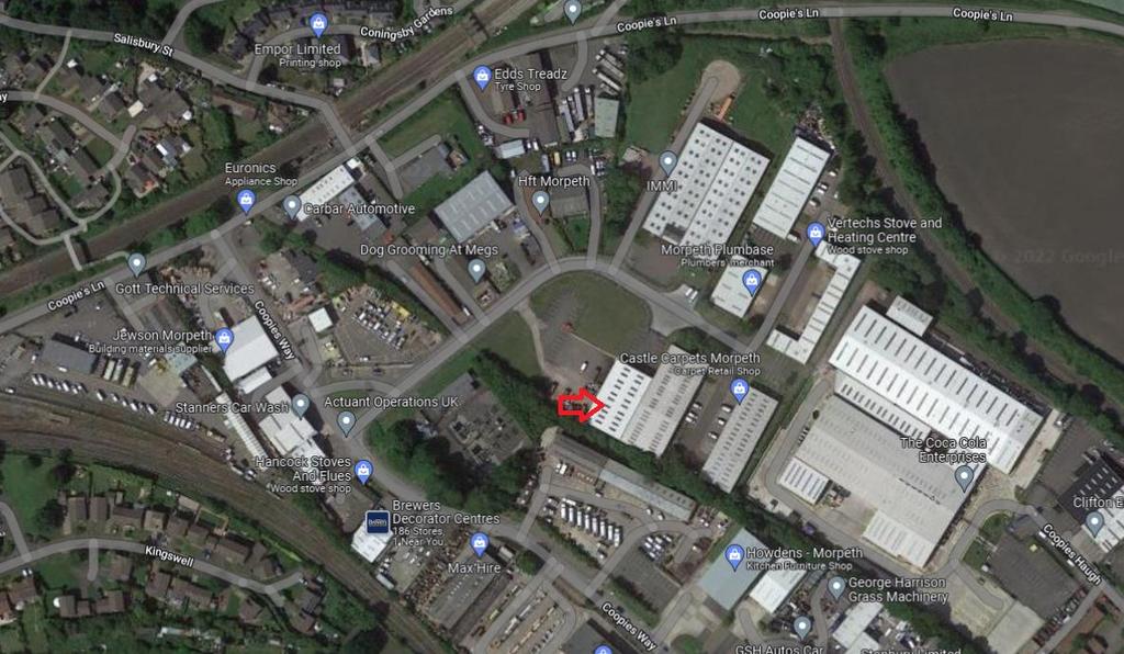 Coopies Lane, Morpeth Industrial unit £3,667 pcm (£846 pw)
