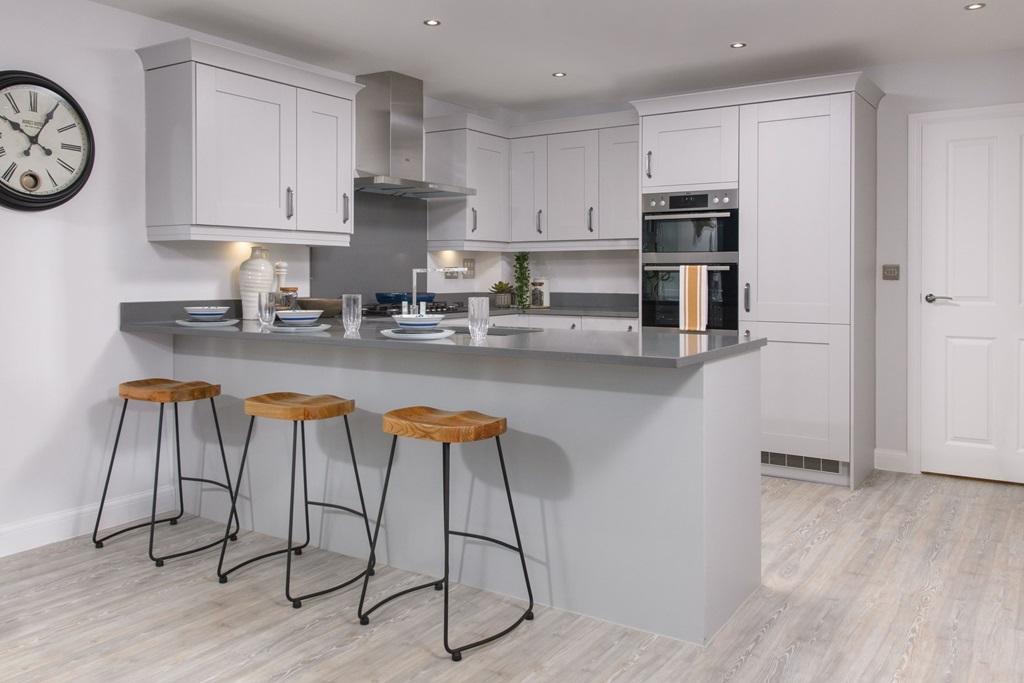 Kitchen in the Moreton show home