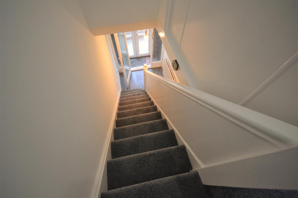 Stairs to entrance hall