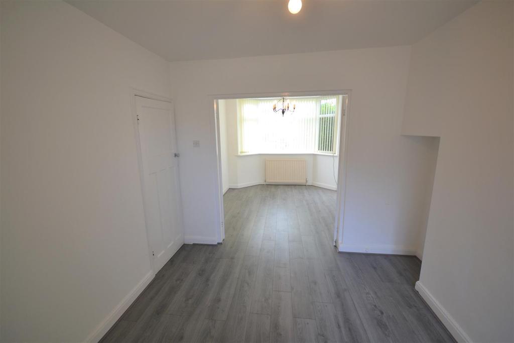 Through lounge dining room