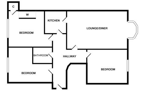 3 bedroom flat to rent - La Belle Place, Glasgow, G3