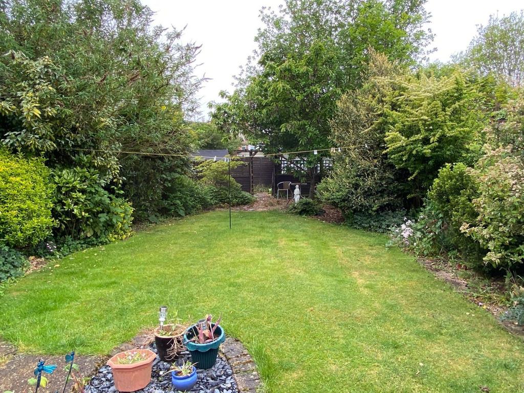 Rear garden