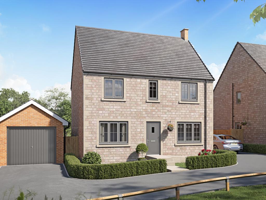 Plot 39, The Chedworth at Whitworth Dale, Dale Road South, Darley Dale DE4 4 bed detached house