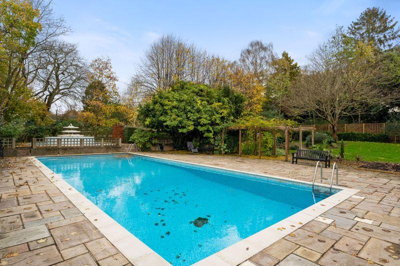Outdoor heated pool