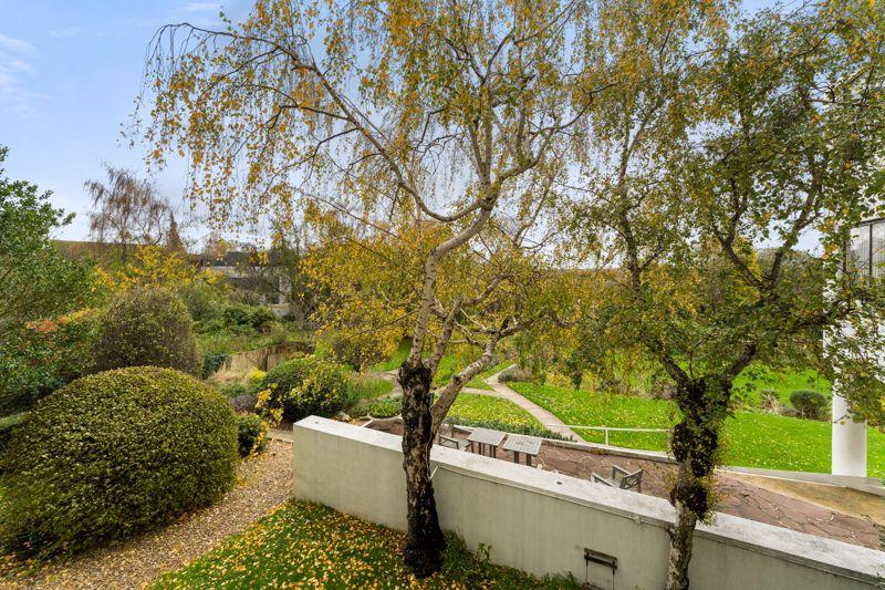View of gardens...