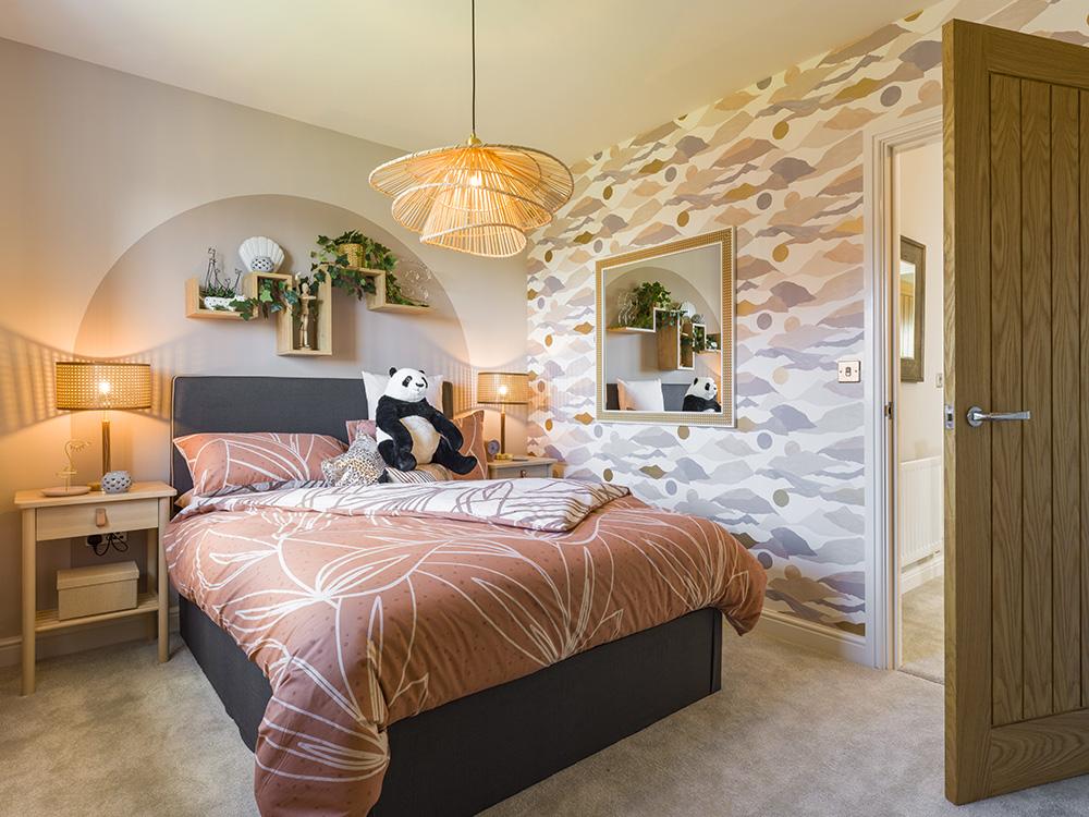 Stylish double third bedroom