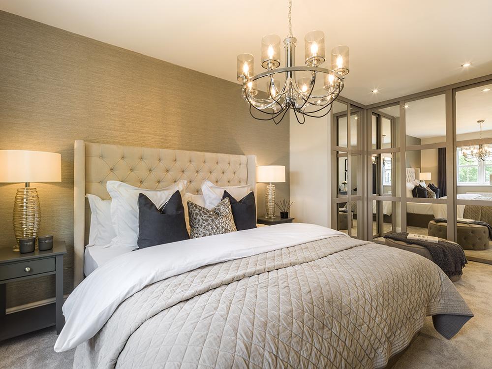 Master bedroom with en-suite shower room