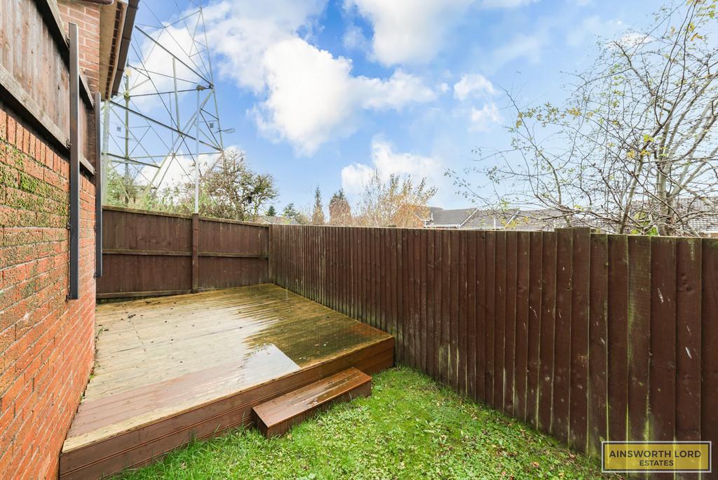 Rear garden