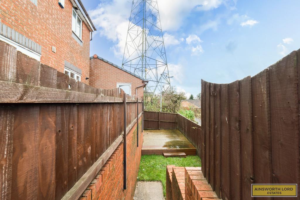 Rear garden