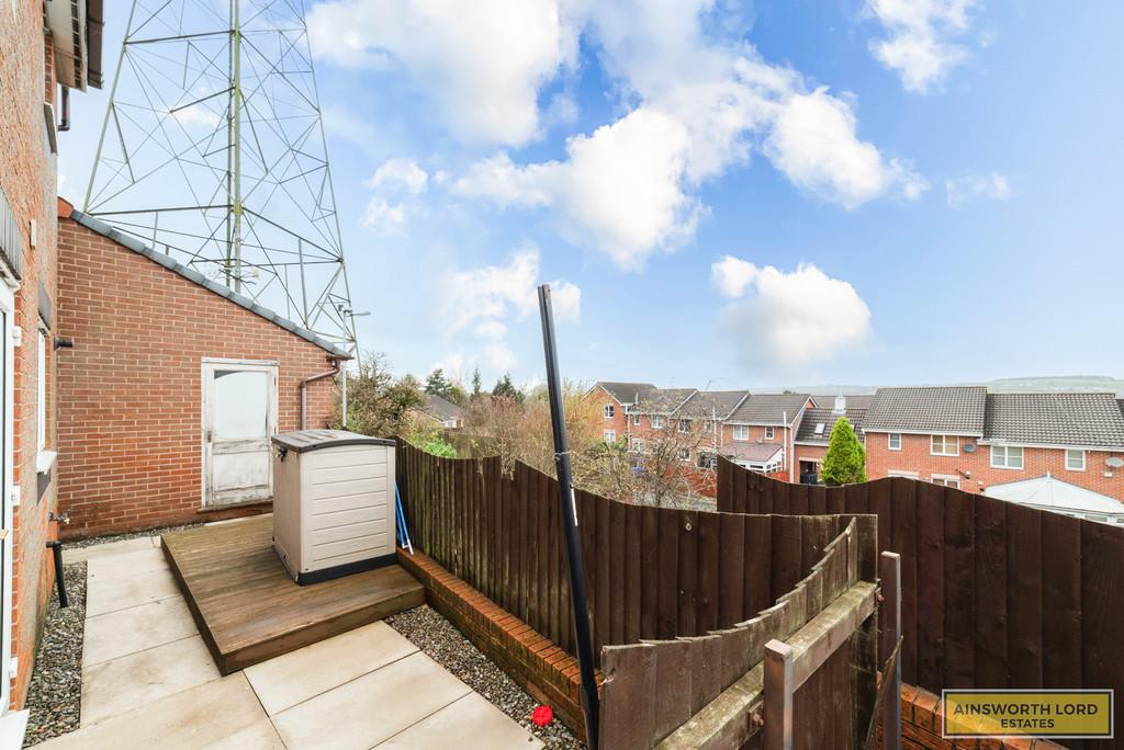 Rear patio