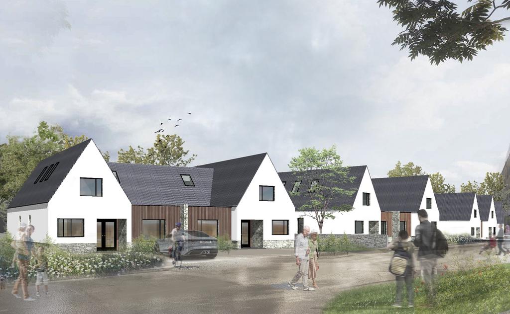 Proposed holiday cottages