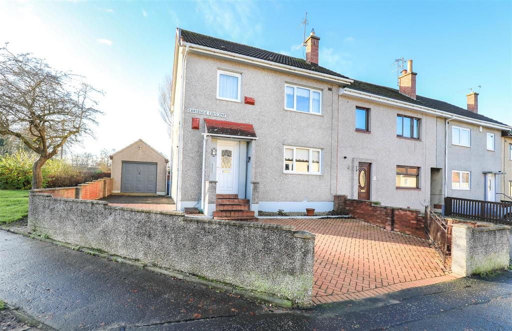 Carseggie Crescent, Glenrothes 3 bed end of terrace house for sale £