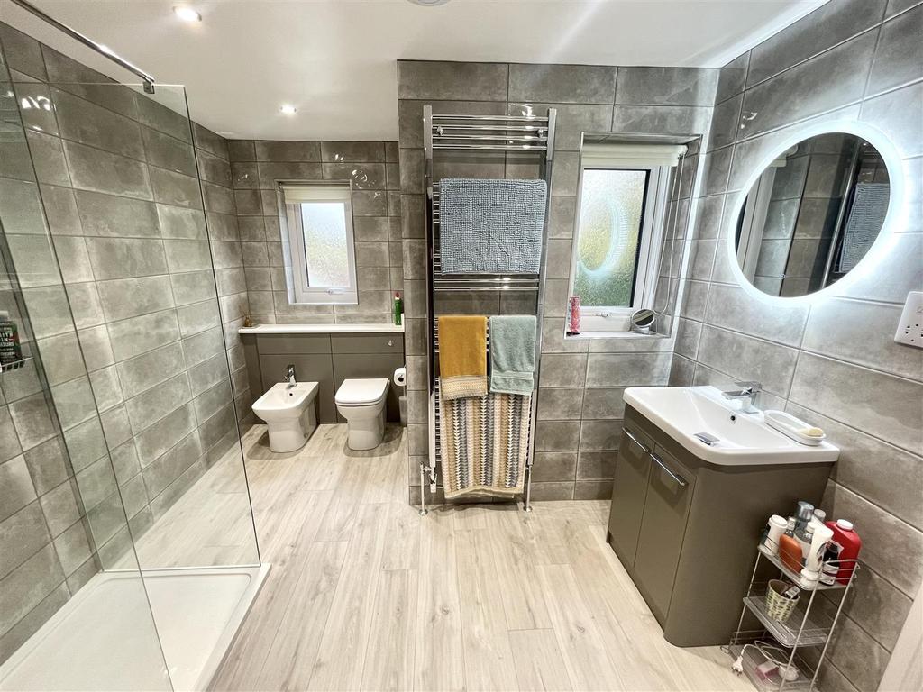 Refitted four piece shower room :