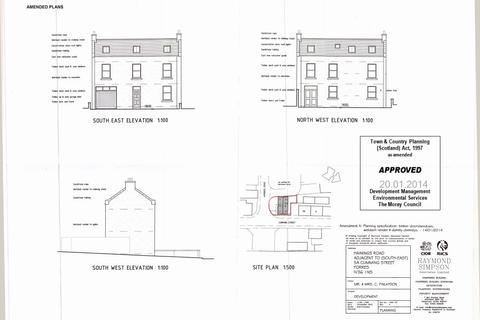 Land for sale - Site on Corner of Cumming Street and Hainings Road, Cumming Street, Forres, Moray, IV36 1NS