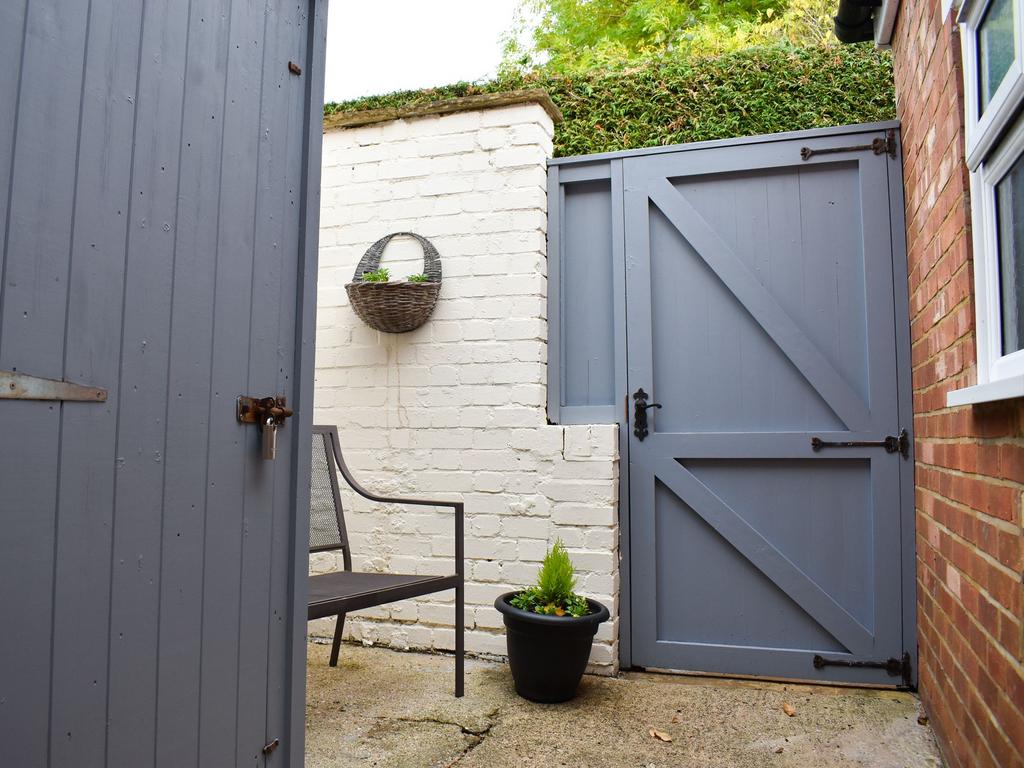 Rear Courtyard