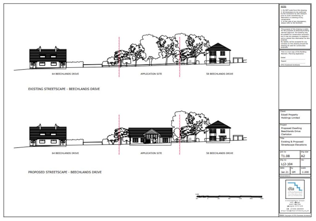 Site at Beechlands Drive, Clarkston... Land £75,000