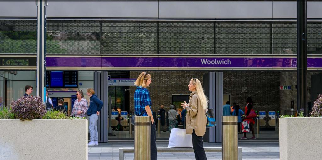 Woolwich Elizabeth Line Station