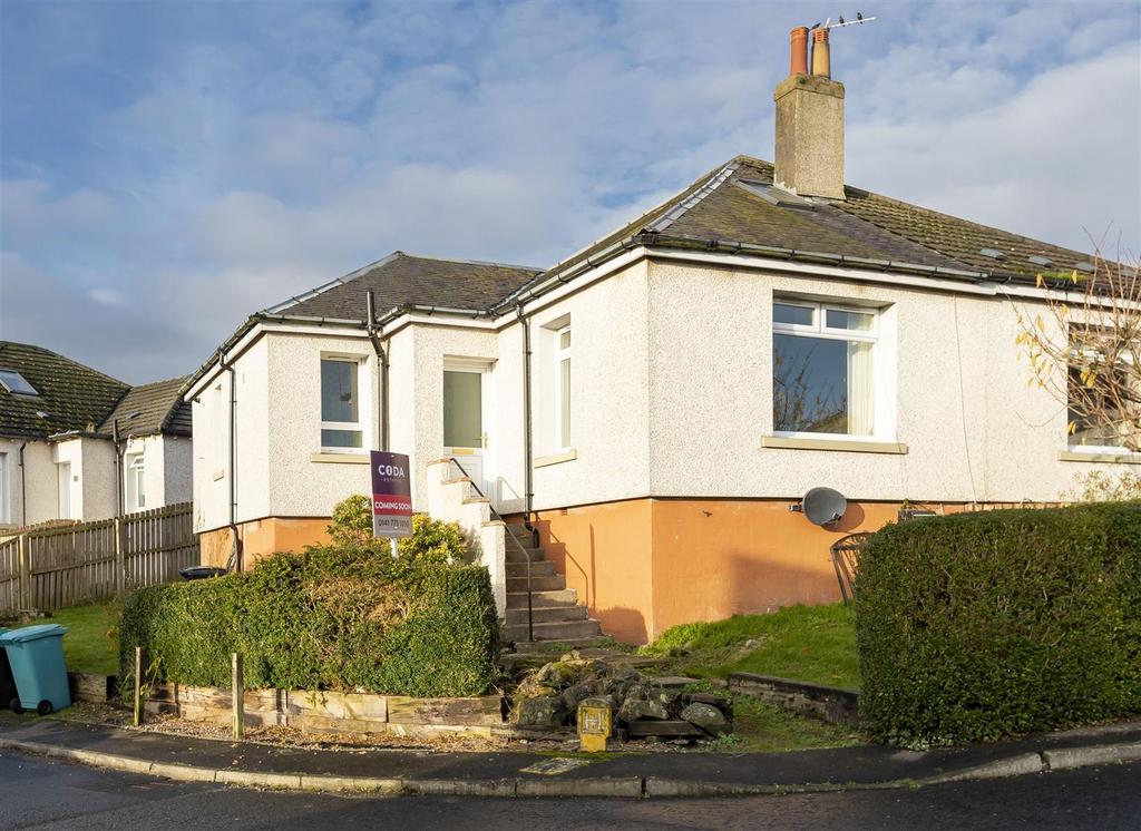 Third Ave, Auchinloch, Glasgow 1 bed semidetached bungalow for sale