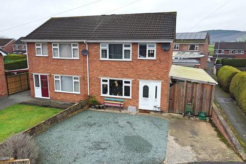 3 bedroom semi-detached house for sale, Llys Rhufain, Caersws, Powys, SY17