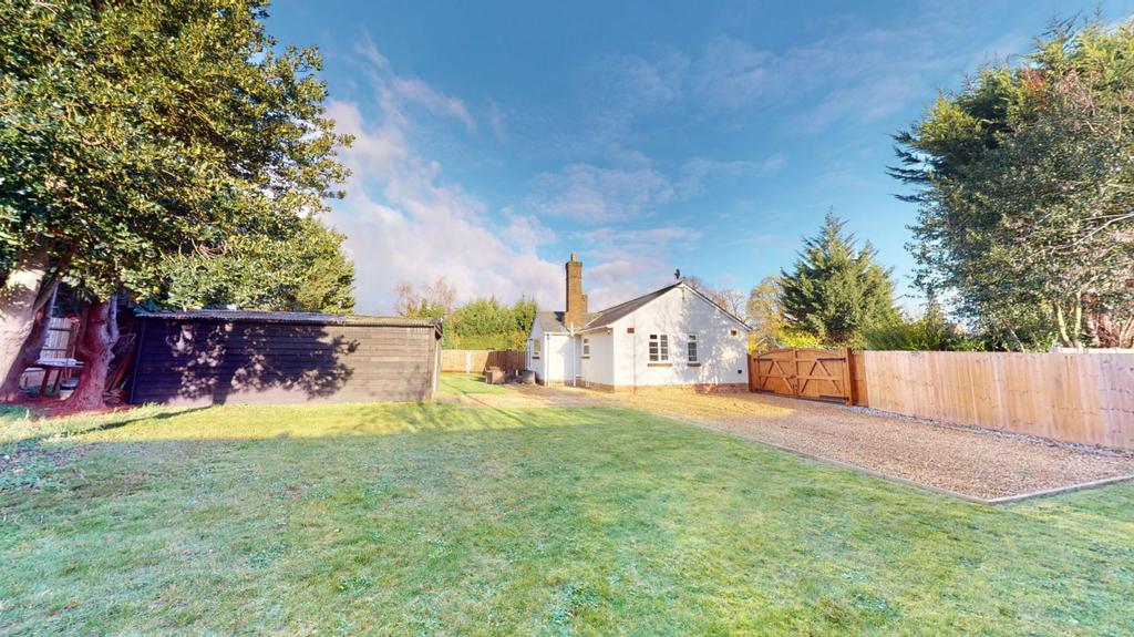 Rear garden