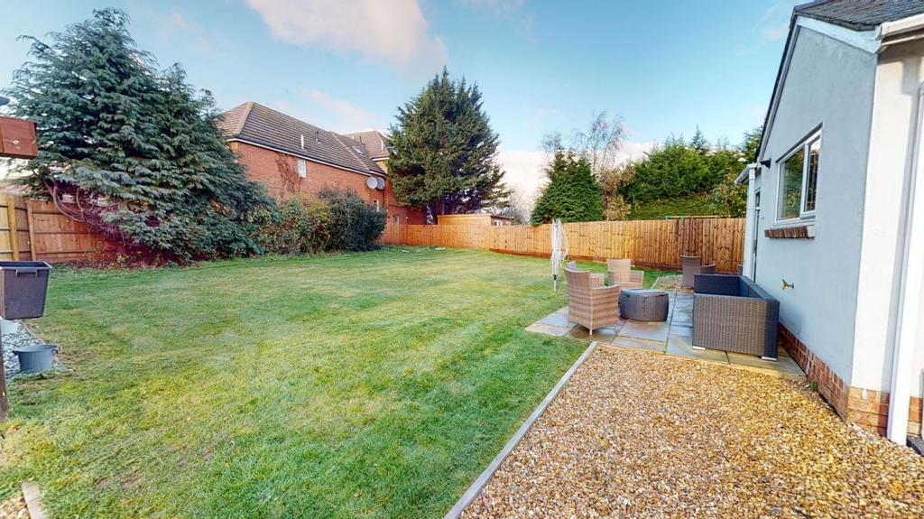 Rear garden