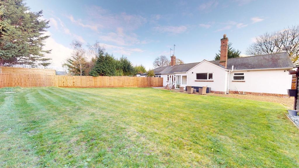 Rear garden