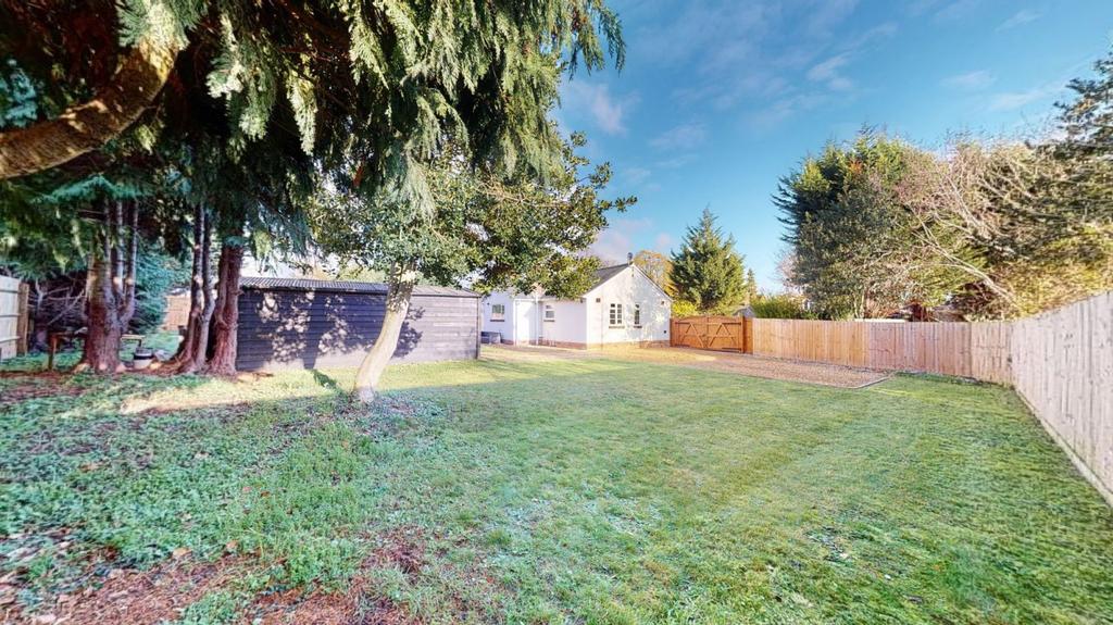 Rear garden