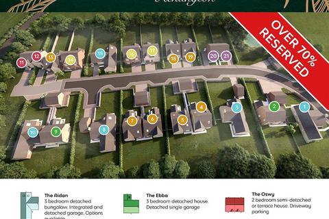 3 bedroom bungalow for sale, Plot 10 The Paddocks, Acklington, Northumberland, NE65