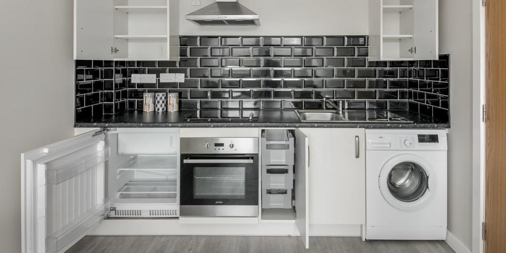 Open Plan Kitchen and Living Area
