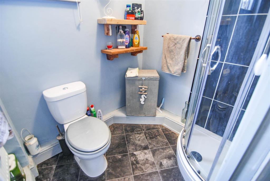 Downstairs shower room