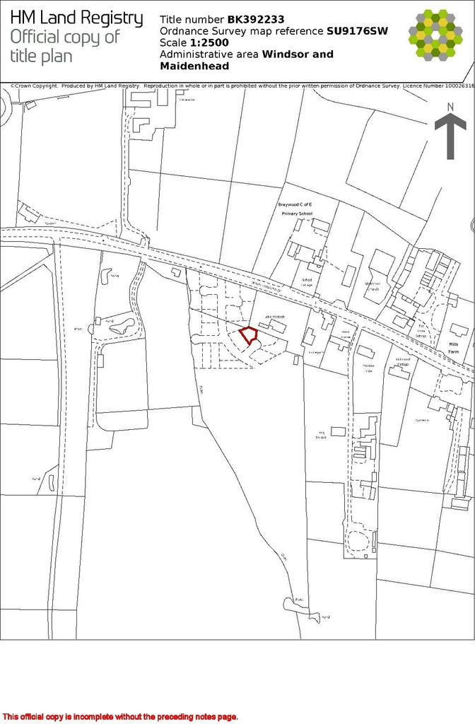 Oakley Green Road, Windsor... Land for sale £2,500