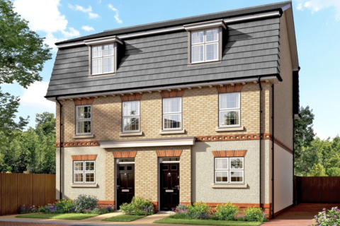 3 bedroom semi-detached house for sale - Plot 19, The Grosvenor at Queens Gardens, Queens Garden, The Roe, St Asaph LL17