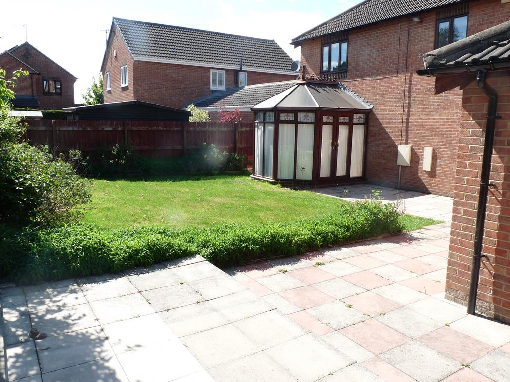 Rear garden