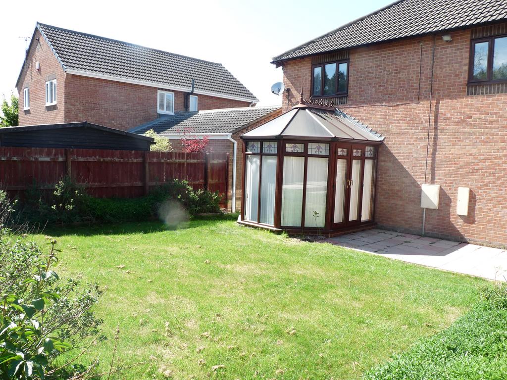 Rear garden