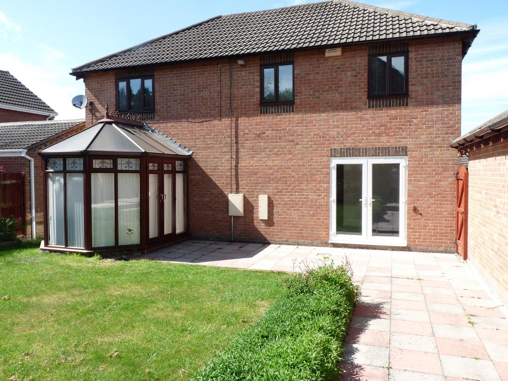 Rear garden