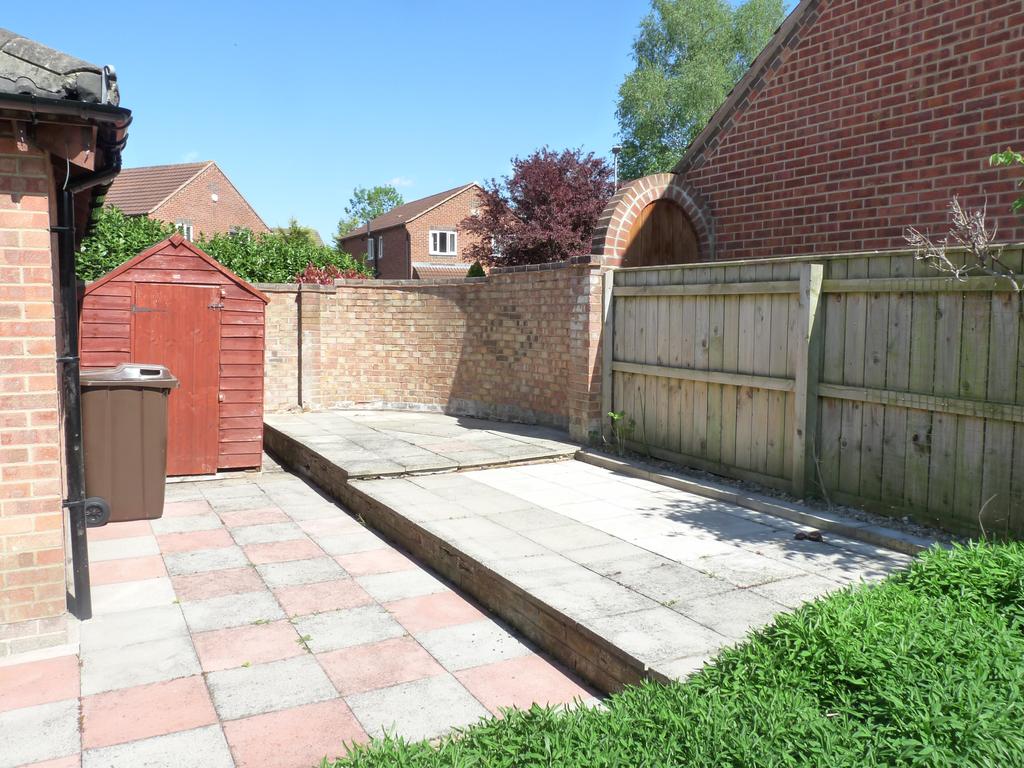 Patio area to rear garden