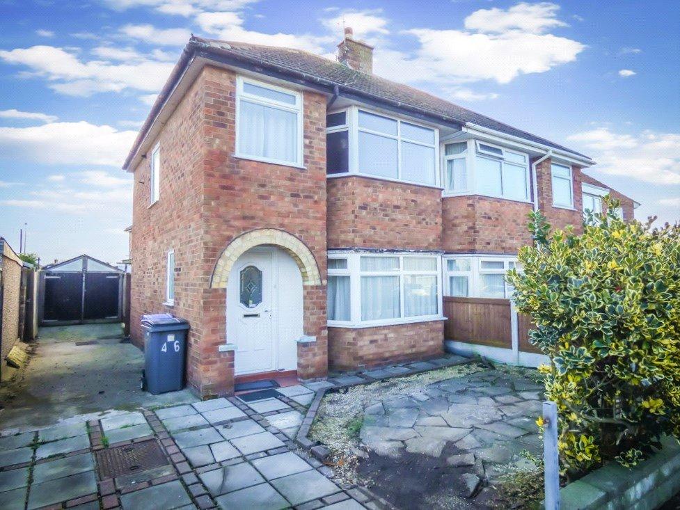 Carnforth Avenue, Bispham, Blackpool 3 bed semidetached house £129,950