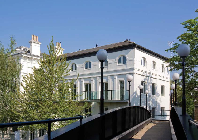 Apartment Block with canal views