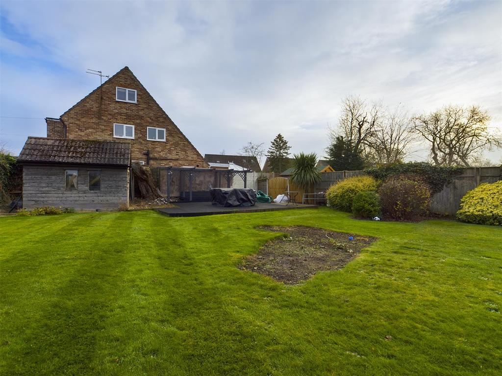Rear garden