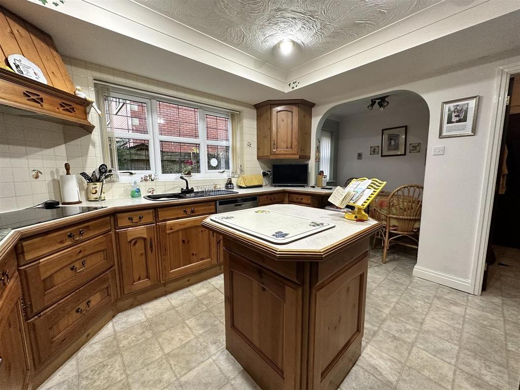 Kitchen with breakfast area