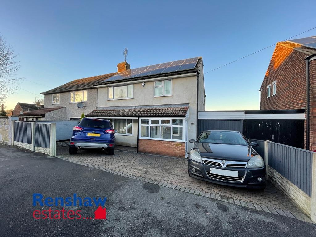 Wirksworth Road, Kirk Hallam, Ilkeston 3 bed semidetached house for