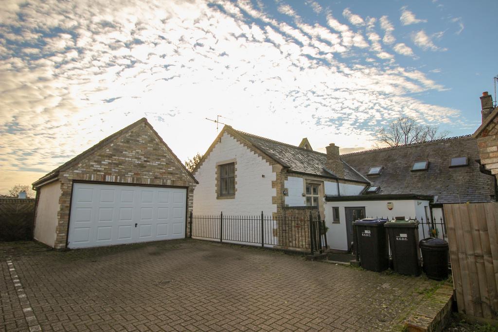 Rear, garage and parking