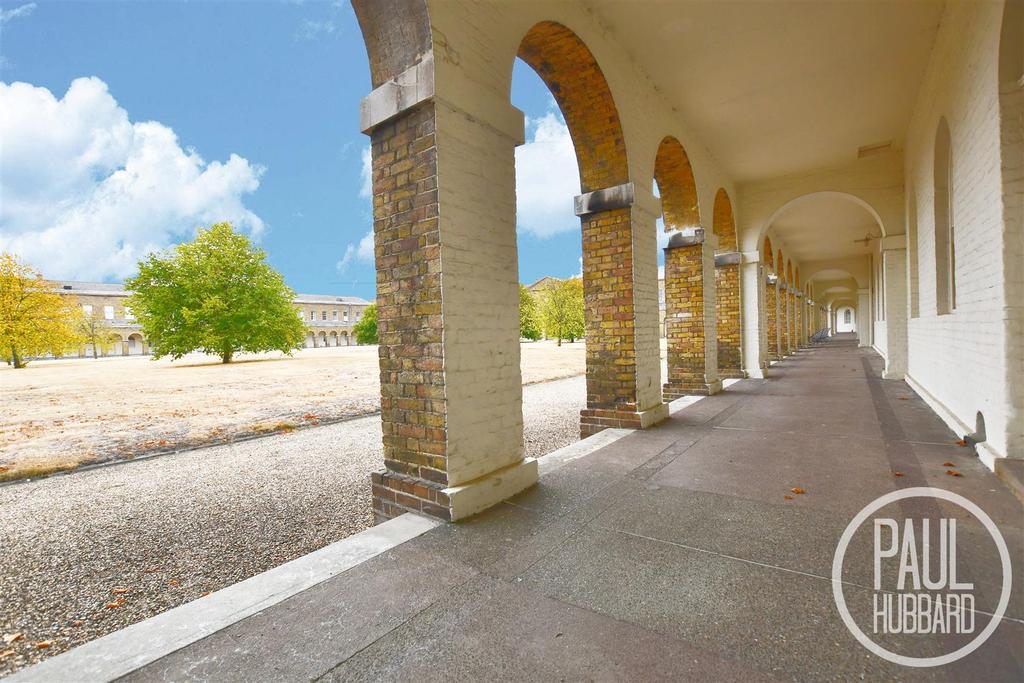 The Great Court, Royal Naval Hospital, Great Yarmouth 3 bed flat £350,000