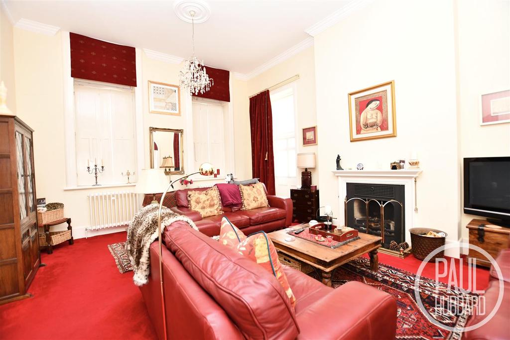 The Great Court, Royal Naval Hospital, Great Yarmouth 3 bed flat £350,000