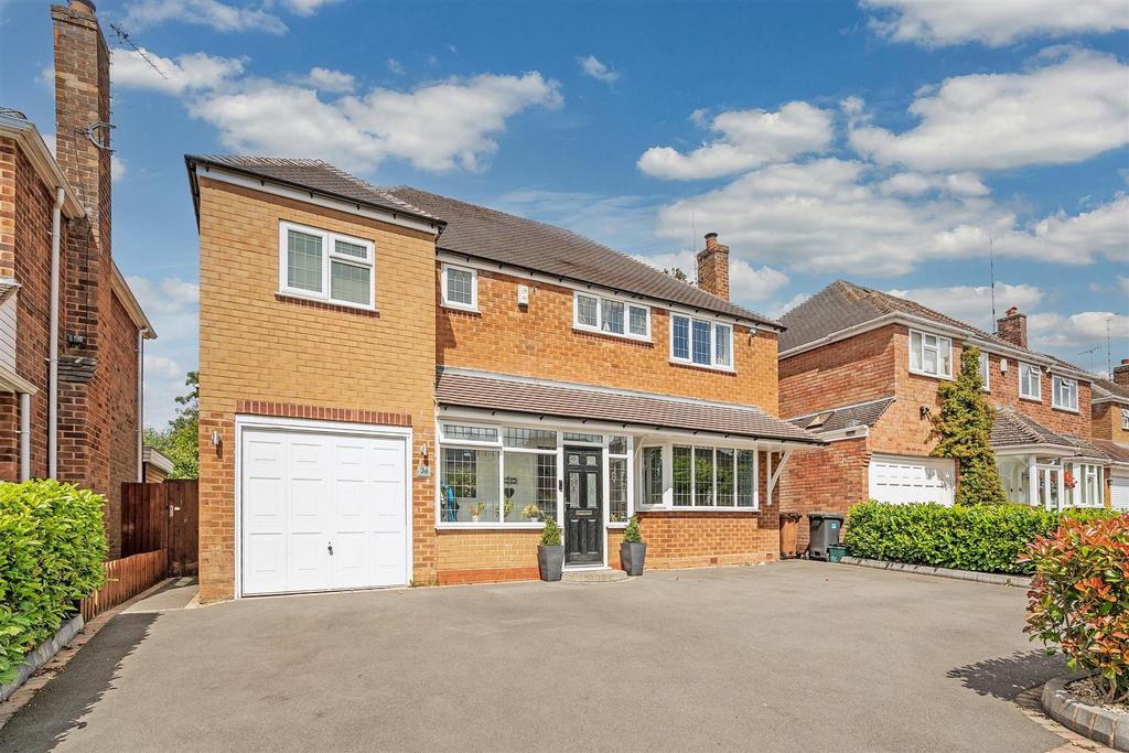 Woodchester Road, Dorridge Extended, four bedroom family home in an