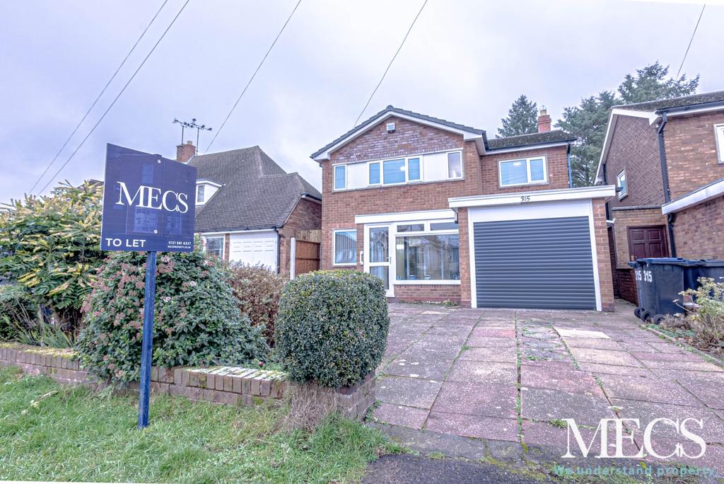 Quinton Road, Harborne, Birmingham... 3 bed detached house £1,095 pcm
