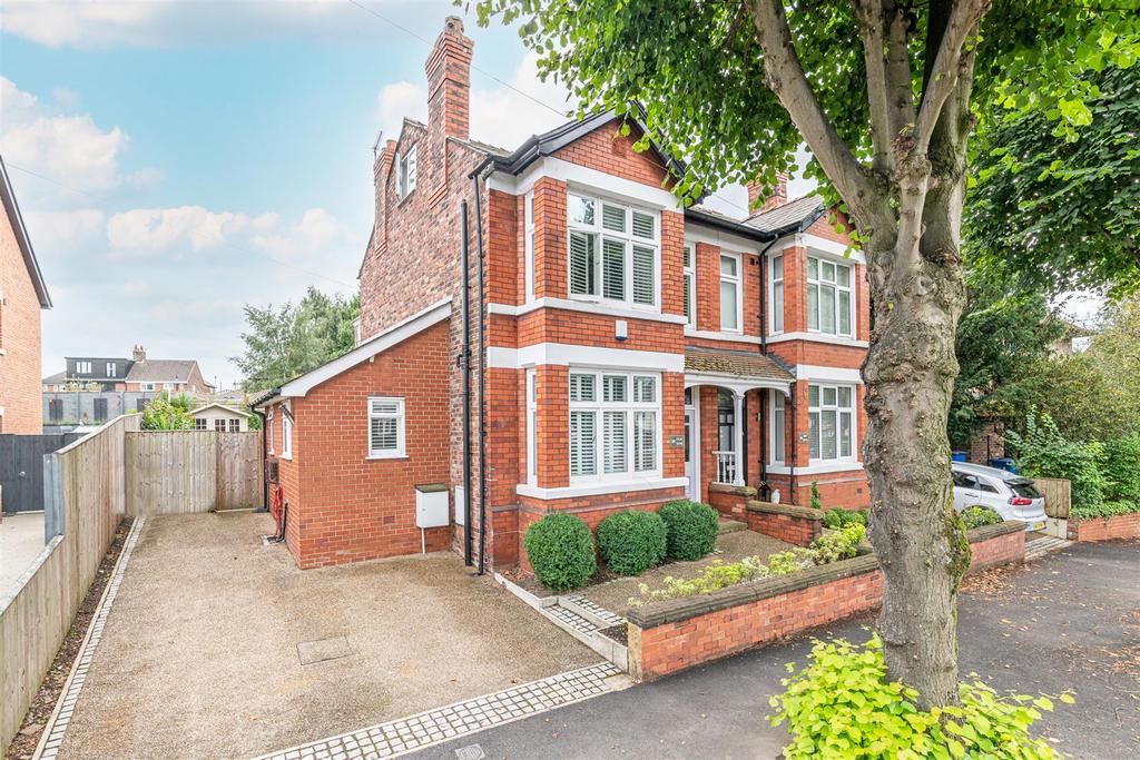 Grappenhall Road, Stockton Heath, Warrington 4 bed semidetached house £685,000