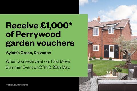 4 bedroom end of terrace house for sale - Plot 41, The Denwick at Aylett's Green, Kelvedon Doughton Road (Off Coggeshall Road), Kelvedon, Essex CO5 9NX CO5 9NX