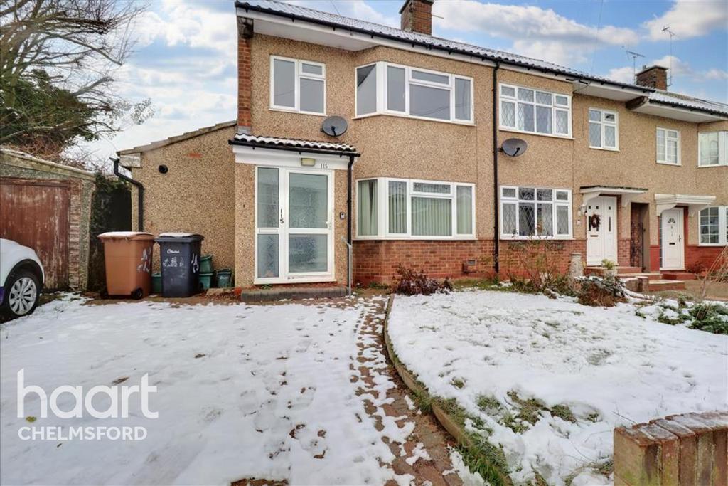 Gloucester Avenue, Chelmsford 3 bed end of terrace house £1,550 pcm